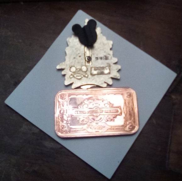 🌊Disney Parks Movable 2008 Splash Mountain Pin and Copper Bar🌊 - Picture 2 of 5